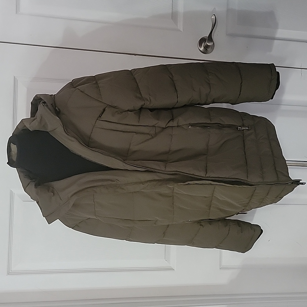 Women's Winter Coat Quilted Puffer Jacket With Removable Hood Valley - Picture 1 of 3